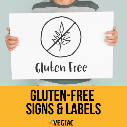 Gluten-Free Signs & Labels (Printable + FREE)
