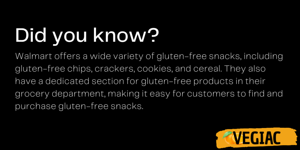Gluten-Free Snacks at Walmart